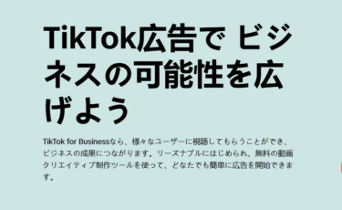 TikTok For Businessの評判、口コミは？料金やメリットまとめ