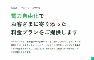店舗・小規模事業者向け低圧電力パルパワー電気の評判、口コミは？